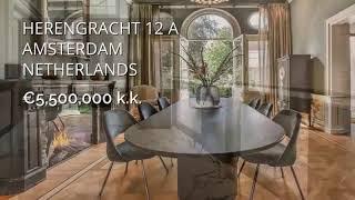 Herengracht 12 A 1015 BK AMSTERDAM - Luxury home for sale