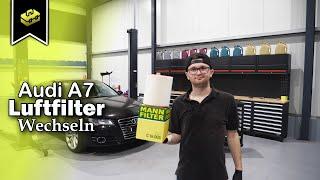 Audi A7 C7 3.0 Luftfilter wechseln | Change air filter | VitjaWolf | Tutorial