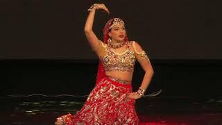 Margarita Fedorova Belly Lady Club Dancer Indian Dance Eilat Fest2018