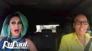 Drag Queen Carpool w/ Trinity Taylor | RuPaul's Drag Race Season 9