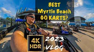 Myrtle Beach Road Trip: Beach Vibes & Go Kart Thrills | Vlog | 4K HDR
