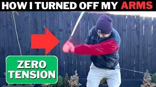 How To Turn Off Your Arms For An Effortless Golf Swing