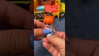 Satisfying with Unboxing & Review Bus Home Toy ASMR #shorts  #toys  #asmr #unboxing