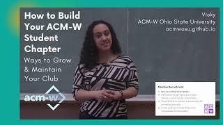 Build your ACM-W Student Chapter - 5. Member Recruit