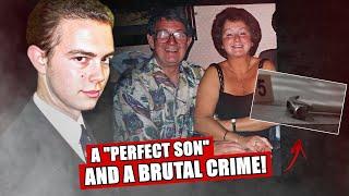 He killed his parents and left them to rot at home while he enjoyed life with his girlfriend!