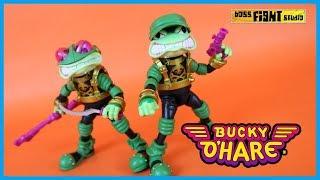 Boss Fight Studio Bucky O' Hare STORM TOAD TROOPER Action Figure Toy Review