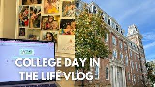 COLLEGE DAY IN THE LIFE VLOG @ UNIVERSITY OF ARKANSAS!