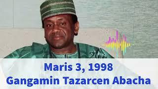 A rana irin ta yau: Maris 3, 1998 YEAA ta yi taron mutum miliyan biyu don Tazarcen Abacha