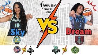 Sky vs Dream, Liberty vs Storm, Fever vs Aces   - WNBA regular season watch and talk game