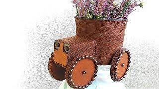 How to make flower pot | ideas for presents