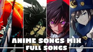 Anime Songs Mix 5 | Full Songs