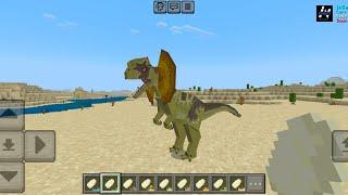 Dinosaurs The Ingen Universe Part 1 ADDON in Minecraft PE