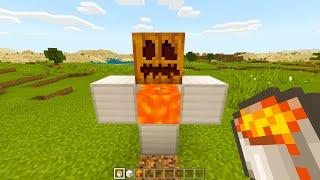 the lava iron golem