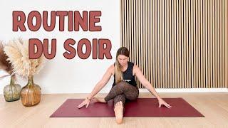 Flow de yoga doux pour les soirées d’hiver: étirements et apaisement