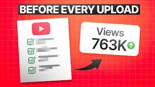 7 Key Things You MUST Do Before Posting a YouTube Video (More Views, More Subscribers!)