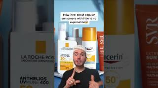 RATING POPULAR SUNSCREENS! (follow for more!) #skincare #sunscreen #spf #skincareroutine #beauty