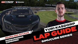 iRacing Lap Guide: Acura NSX GT3 EVO at Nurburgring Combined