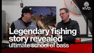 A fishing story you've never heard - 1,000+ school of bass - Mark Zona with Kevin VanDam