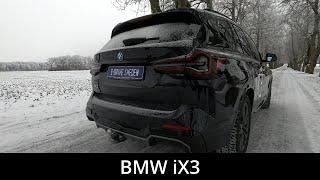 2023 BMW iX3 286hp | Walkaround | Acceleration | Fly by | Range test | 4K