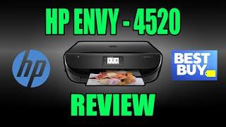 HP ENVY 4520 - ALL IN ONE Printer Review #BlackFriday