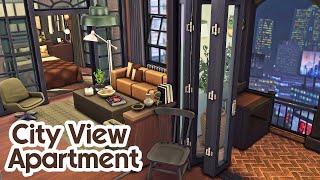 City Apartment With a Balcony | The Sims 4 Speed Build