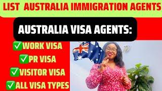 LIST OF AUSTRALIA VISA AGENT IN YOUR COUNTRY & AUSTRALIA for WORK VISA, PR VISA etc : GENUINE AGENTS