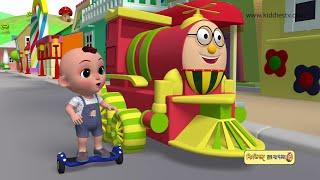 A to Z with Humpty the train in Bengali | Humpty the Train & Alphabets | KiddiesTV Bangla