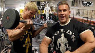 Jay Cutler and Shizzy Train At The Mecca of Bodybuilding