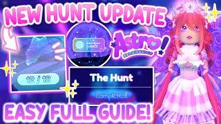 NEW UPDATE! THE HUNT Full Guide Locations ASTRO RENAISSANCE Roblox Event