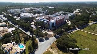 Vista aérea Campus de Gambelas Universidade do Algarve UALg (Parrot Bebop 2 Drone)