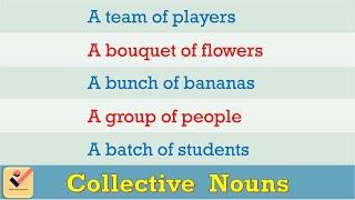 Collective Nouns in English : 100+ Important Collective Nouns | Vocabulary | Collective Words | Noun