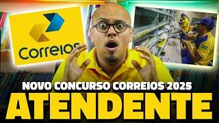 URGENTE: NOVO CONCURSO CORREIOS 2025 PARA ATENDENTE COMERCIAL?