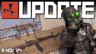 T1 SMG, SKS, Skinnable backpacks, Rust Mobile, Jungle skin | Rust Update 8th November 2024