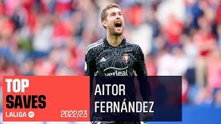 TOP SAVES Aitor Fernández LaLiga 2022/2023