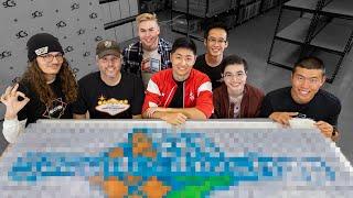 Making a Cube Mosaic ft. J Perm, SoupTimmy, Captain Cuber, TheSimonShi, CubeSolveHero, Crimson