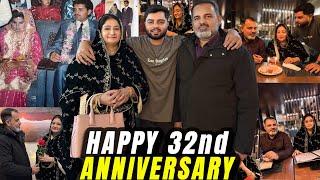 Finally Ami & Abu’s 32nd Anniversary Celebration Vlog!  Sab Family Walo ke Saat!