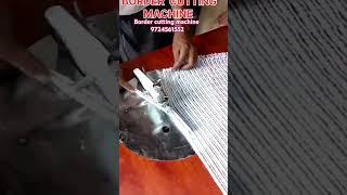 Border cutting machine embroidery 9724561552