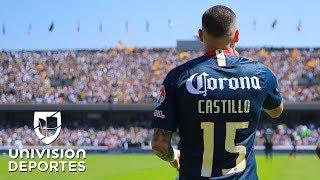 Así fue el amargo regreso de Nicolás Castillo a CU, luciendo la playera del América