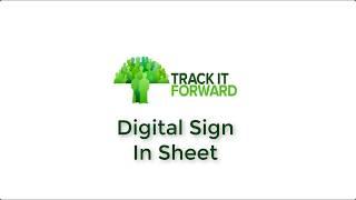 Digital Sign In Sheet