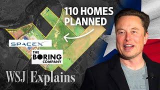 Why Elon Musk Is Planning Towns for Tesla, SpaceX and Boring Co. Workers | WSJ