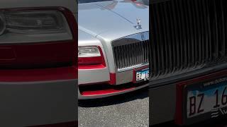 Inside of a Rolls Royce  #rollsroyce #luxury #wedding #chicago #vlog #vlogger #summer2024