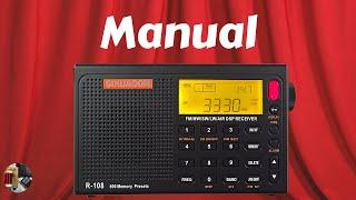 Manual for Sihuadon R-108 AM FM LW AIR Shortwave Radio