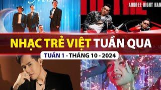 TOP VPOP NHIỀU LƯỢT XEM NHẤT TUẦN QUA | TUẦN 1 - THÁNG 10 (2024)