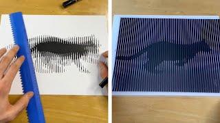 Artist Creates Impressive Optical Illusions