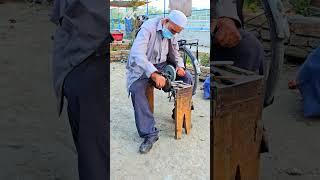 Kabul city  Sharpens the knife  شهر کابل. چاقو را تیز می کند