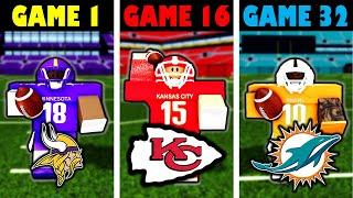 Winning a Game with ALL 32 NFL TEAMS in Football Fusion!