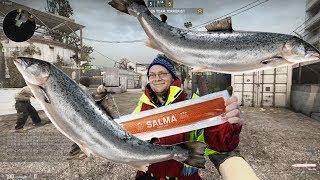 Stream Moments #9 - SALMA SALMON | CS:GO