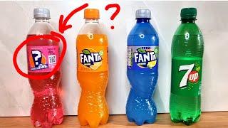 BOTTLE  WHAT THE FANTA SHOKOTA FANTA ORANGE FANTA LIME FANTA RASPBERRY