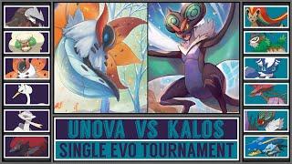 UNOVA vs KALOS | Single Evolution Pokémon Tournament (Pre-Qualifier)