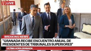 "Granada recibe Encuentro Anual de Presidentes de Tribunales Superiores"